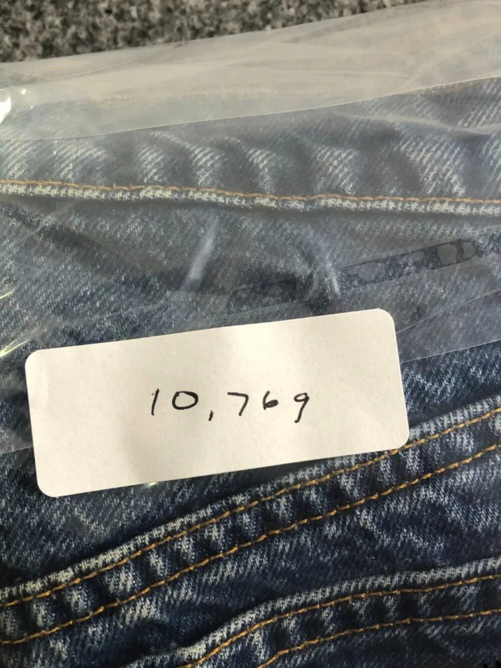 Levis Vintage 80s 90s 505 Jeans Blue 35x32 Straight Leg Mens Orange Tab USA